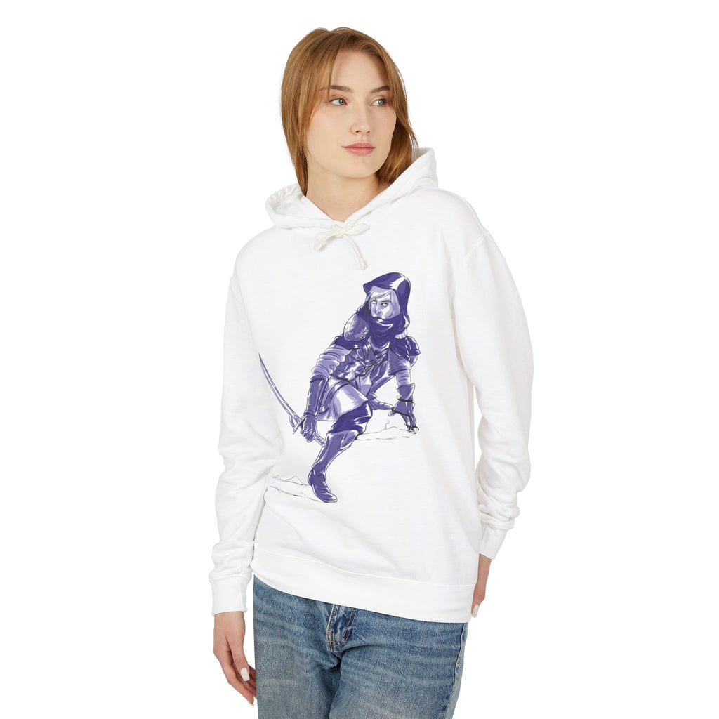 Female Assassin — Vintage Illustration Hoodie
