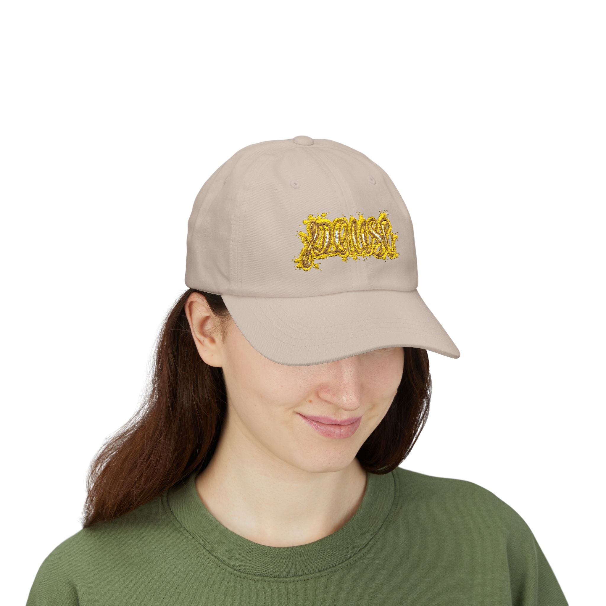 Pause Your Thoughts — Embroidered Cap