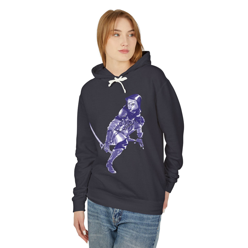 Female Assassin — Vintage Illustration Hoodie