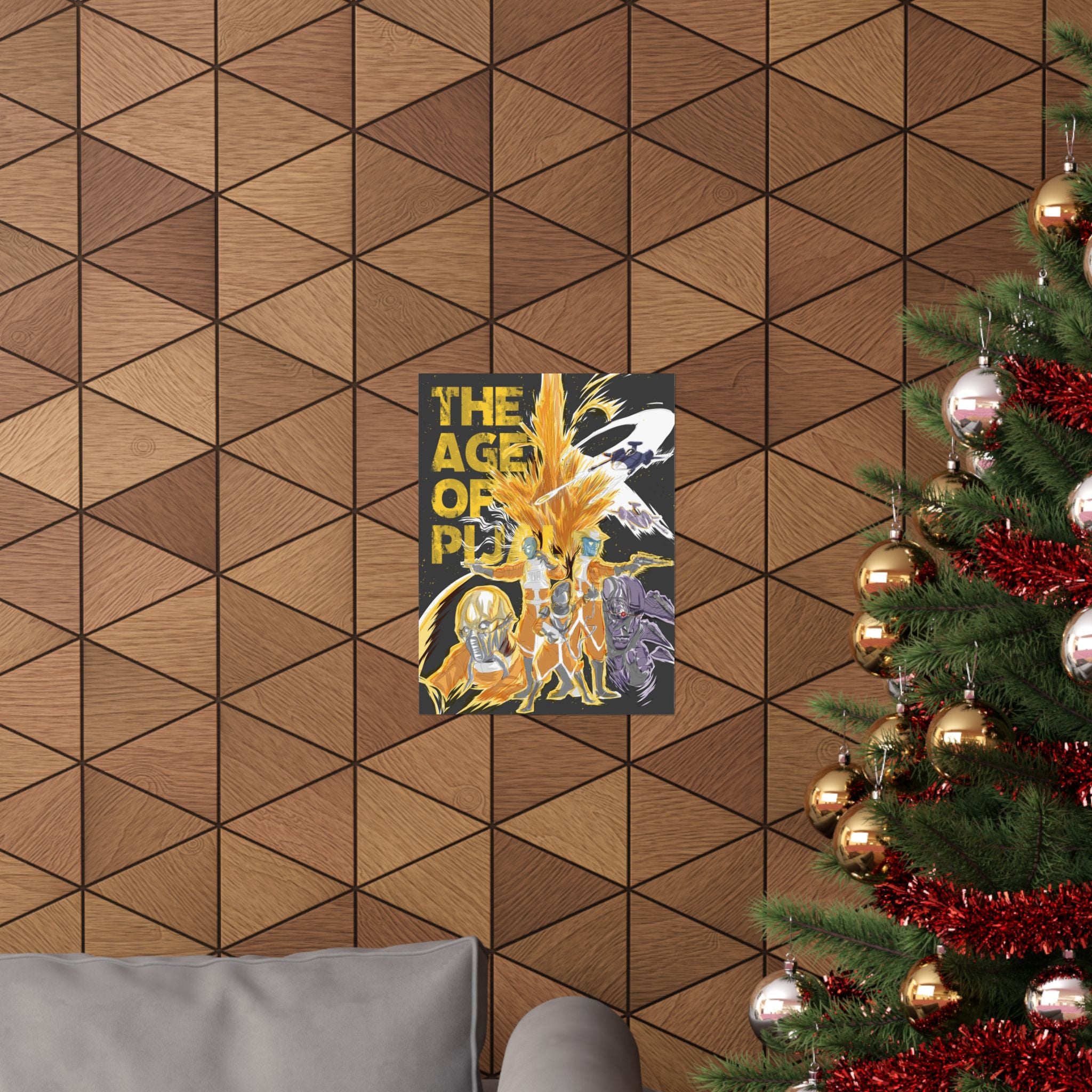 'The Age of Pijal' Retro Sci‑Fi Character Art