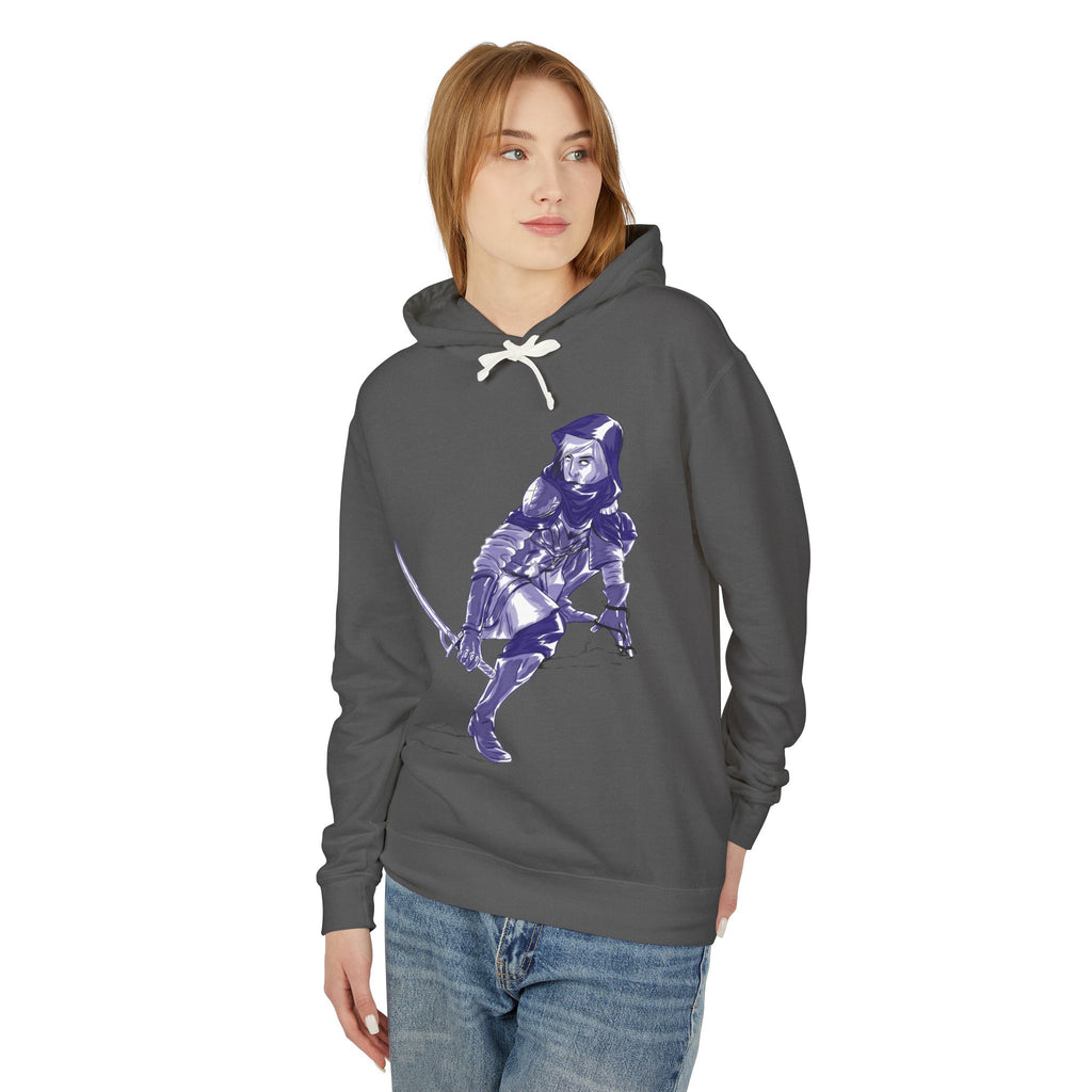 Female Assassin — Vintage Illustration Hoodie