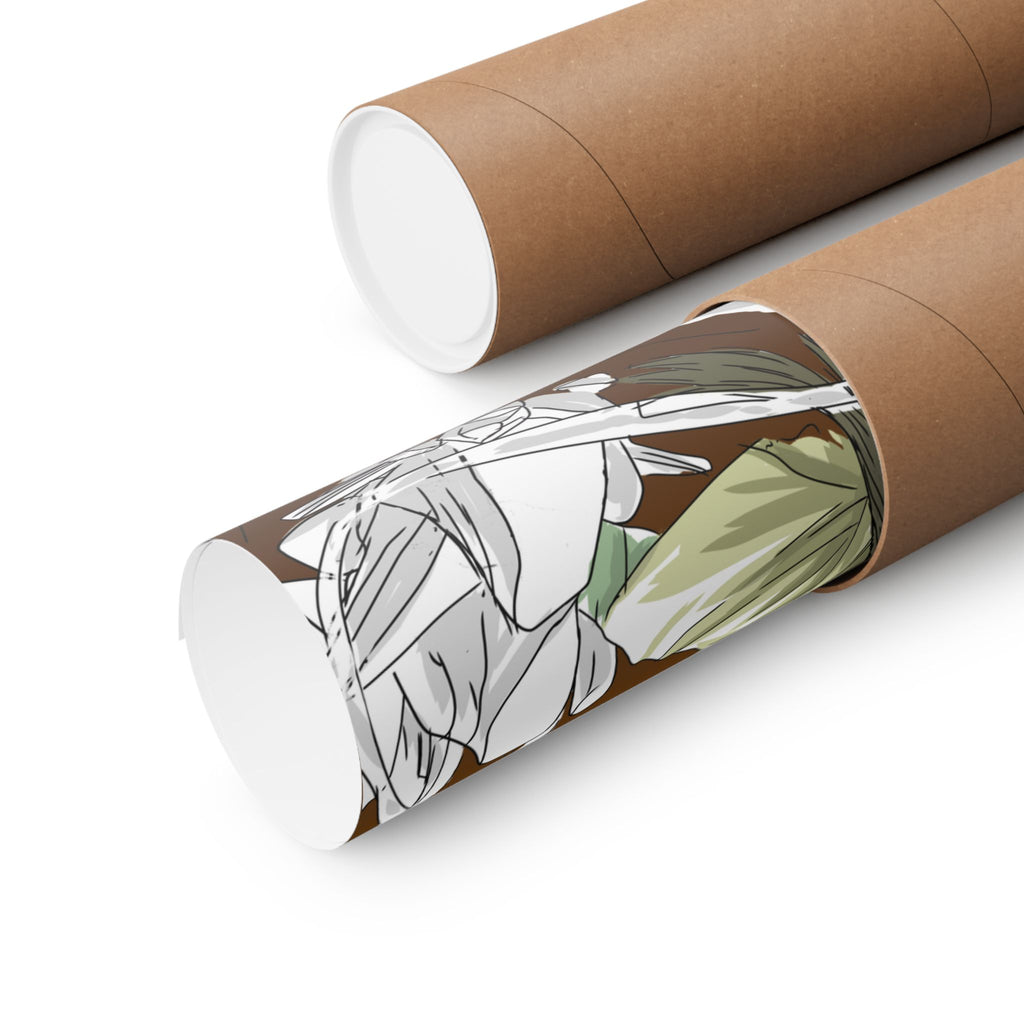 Bunny Monk Fantasy Poster — Matte Vertical Art Print