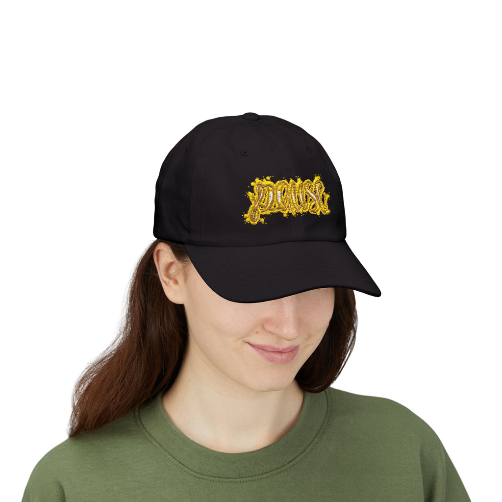 Pause Your Thoughts — Embroidered Cap