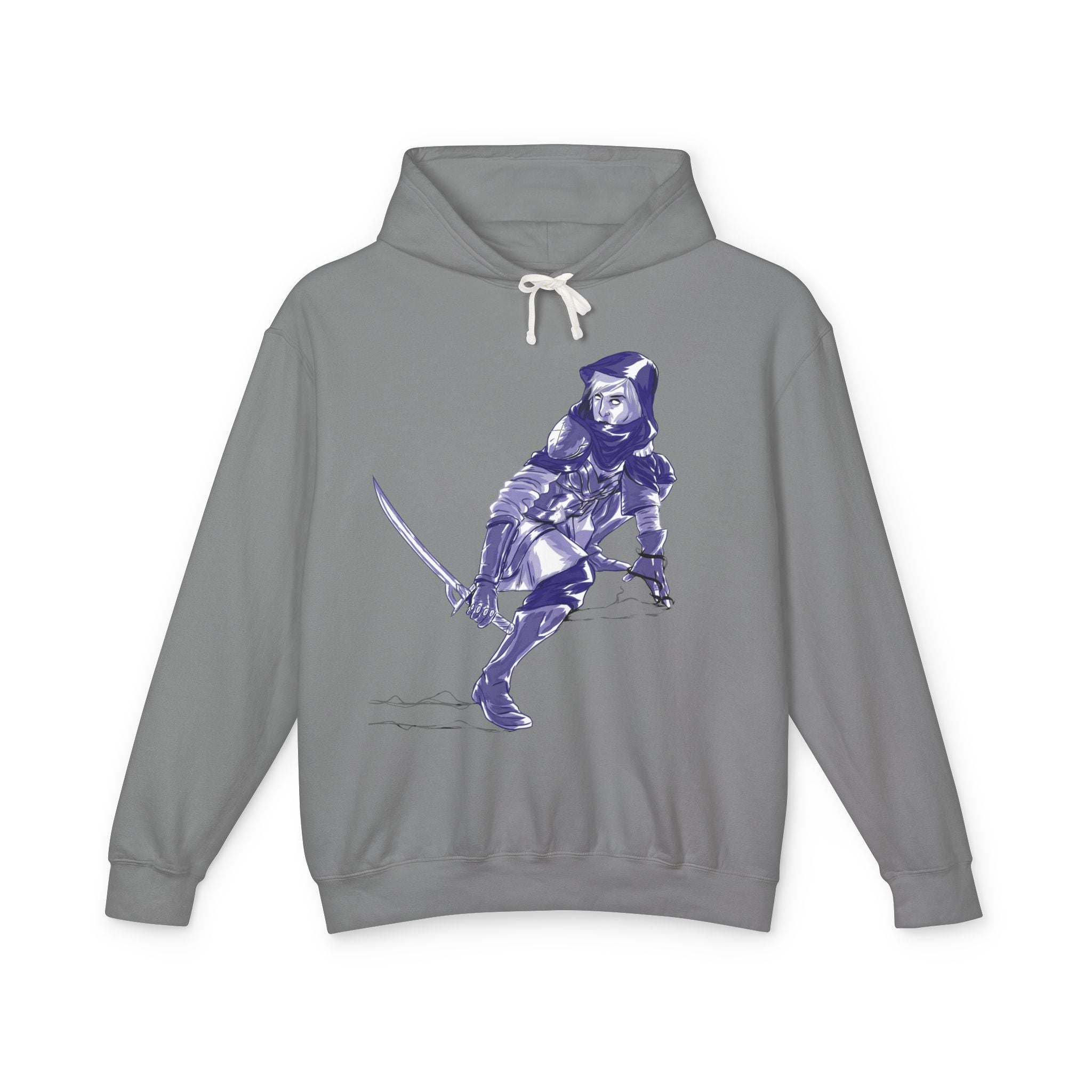 Female Assassin — Vintage Illustration Hoodie