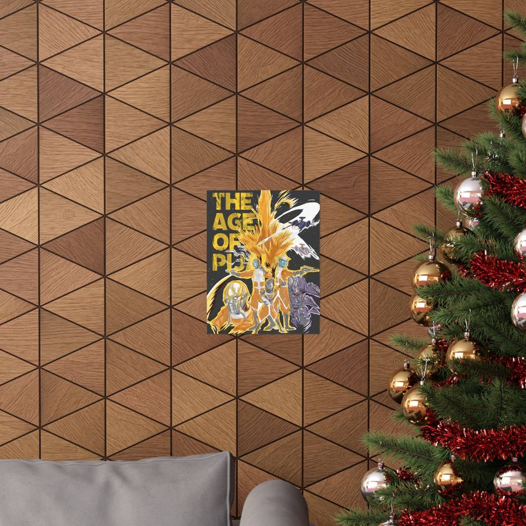 'The Age of Pijal' Retro Sci‑Fi Character Art