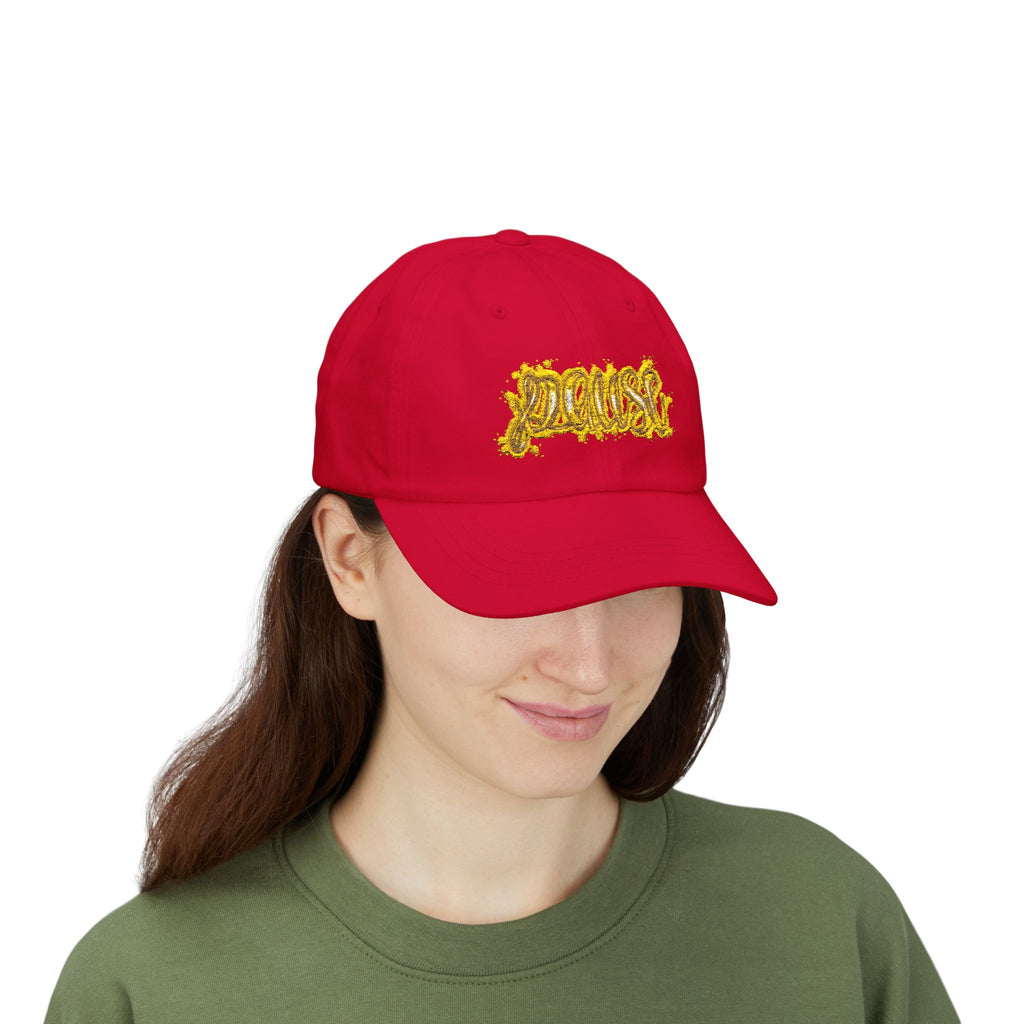 Pause Your Thoughts — Embroidered Cap