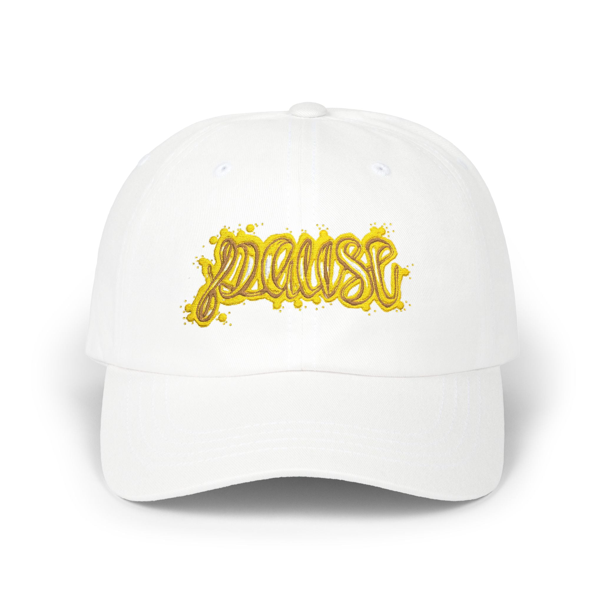 Pause Your Thoughts — Embroidered Cap