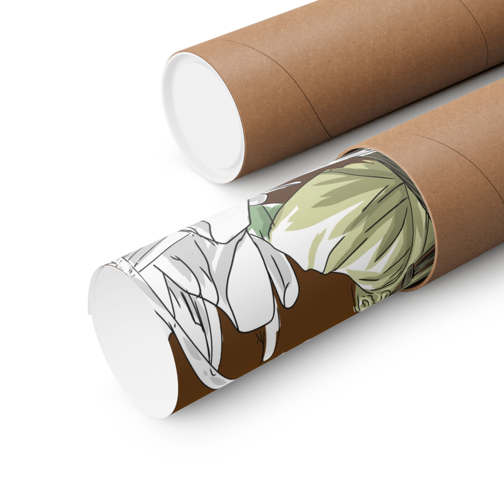 Bunny Monk Fantasy Poster — Matte Vertical Art Print