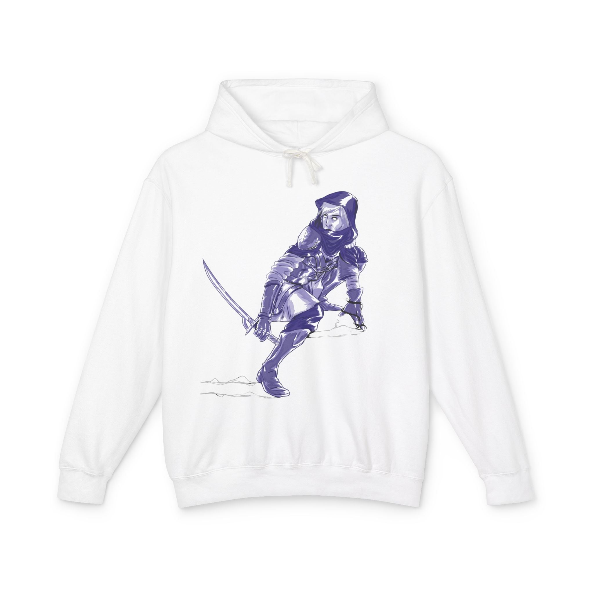 Female Assassin — Vintage Illustration Hoodie